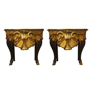 ME_02. Pareja de consolas Policromadas nuevas (a)