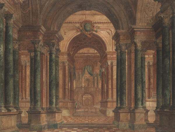 CYF_15. Atribuído a Alberto Carlieri. Interior del palacio del cardenal Carlo Sagitti (b) CYF_15. Atribuído a Alberto Carlieri. Interior del palacio del cardenal Carlo Sagitti (b)