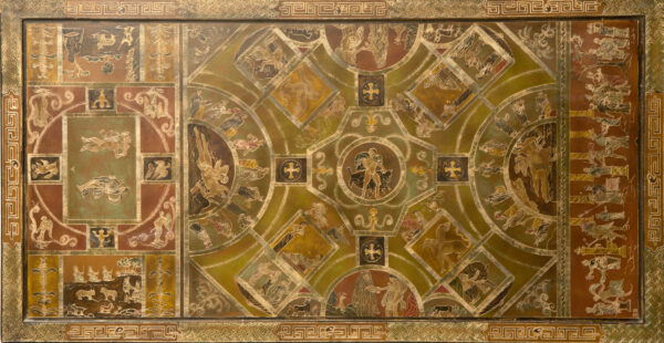 ME_19. Mesa consola con tapa motivo pompeyano (b) ME_19. Mesa consola con tapa motivo pompeyano (b)