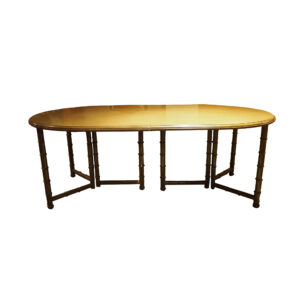 ME_24. Comedor faux bamboo Maison Jansen (a)