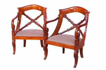 AS_38. 4 sillones Biedermeier (g) AS_38. 4 sillones Biedermeier (g)