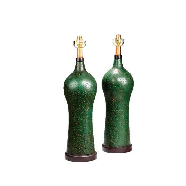 IL_37. Pareja de lámparas verdes (a) IL_37. Pareja de lámparas verdes (a)