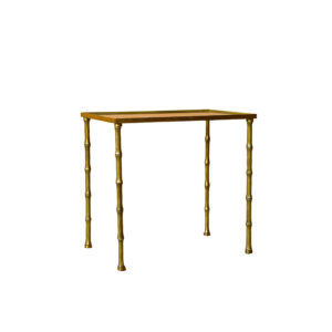 ME_47. Mesa auxiliar faux bamboo Maison Bagues (a)