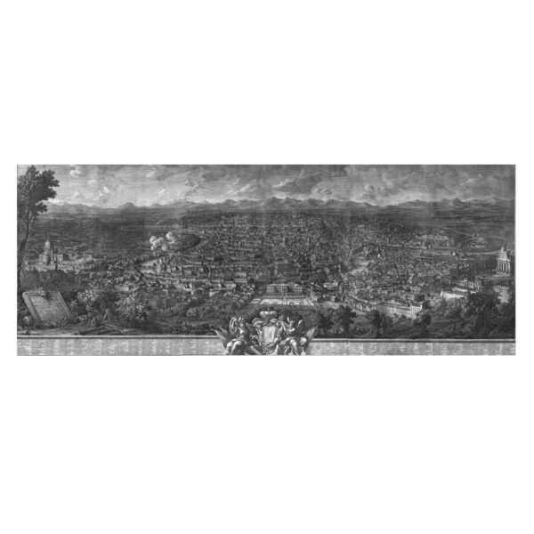 CYF_69. Grabado vista de Roma. Vasi CYF_69. Grabado vista de Roma. Vasi