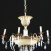 IL_62. Lámpara de techo candelabro, en dorado, francesa (b) IL_62. Lámpara de techo candelabro, en dorado, francesa (b)